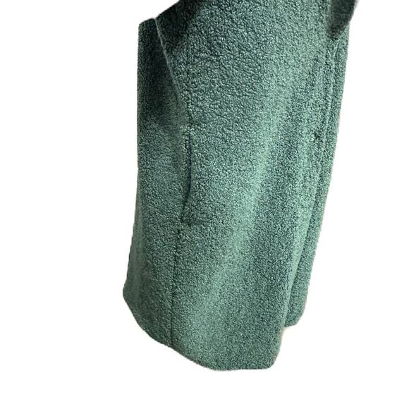 Like new Rachel Zoe Teddy Bear Jacket Emerald Green Size Medium - Picture 3 of 8